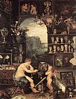 The Sense of Sight [detail 1] by Jan the elder Brueghel